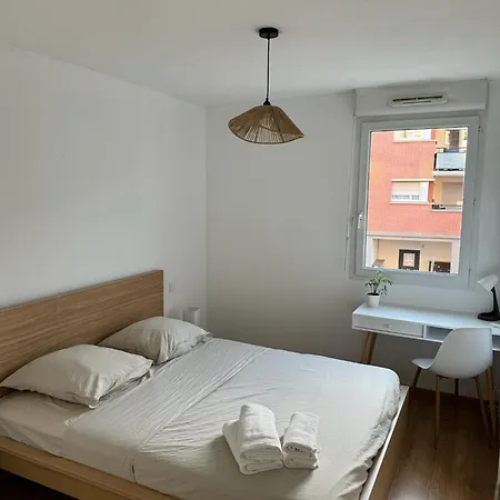 Appartement T2 Airbus-gare-bus Colomiers