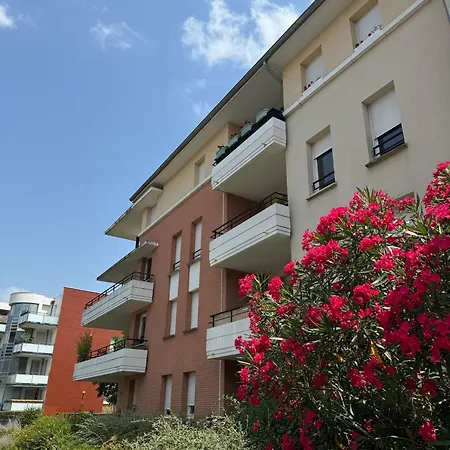 Appartement T2 Airbus-gare-bus Colomiers